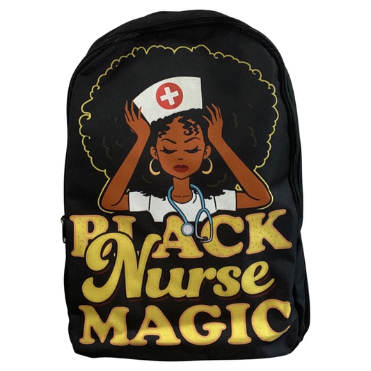 Black Nurse Backpack